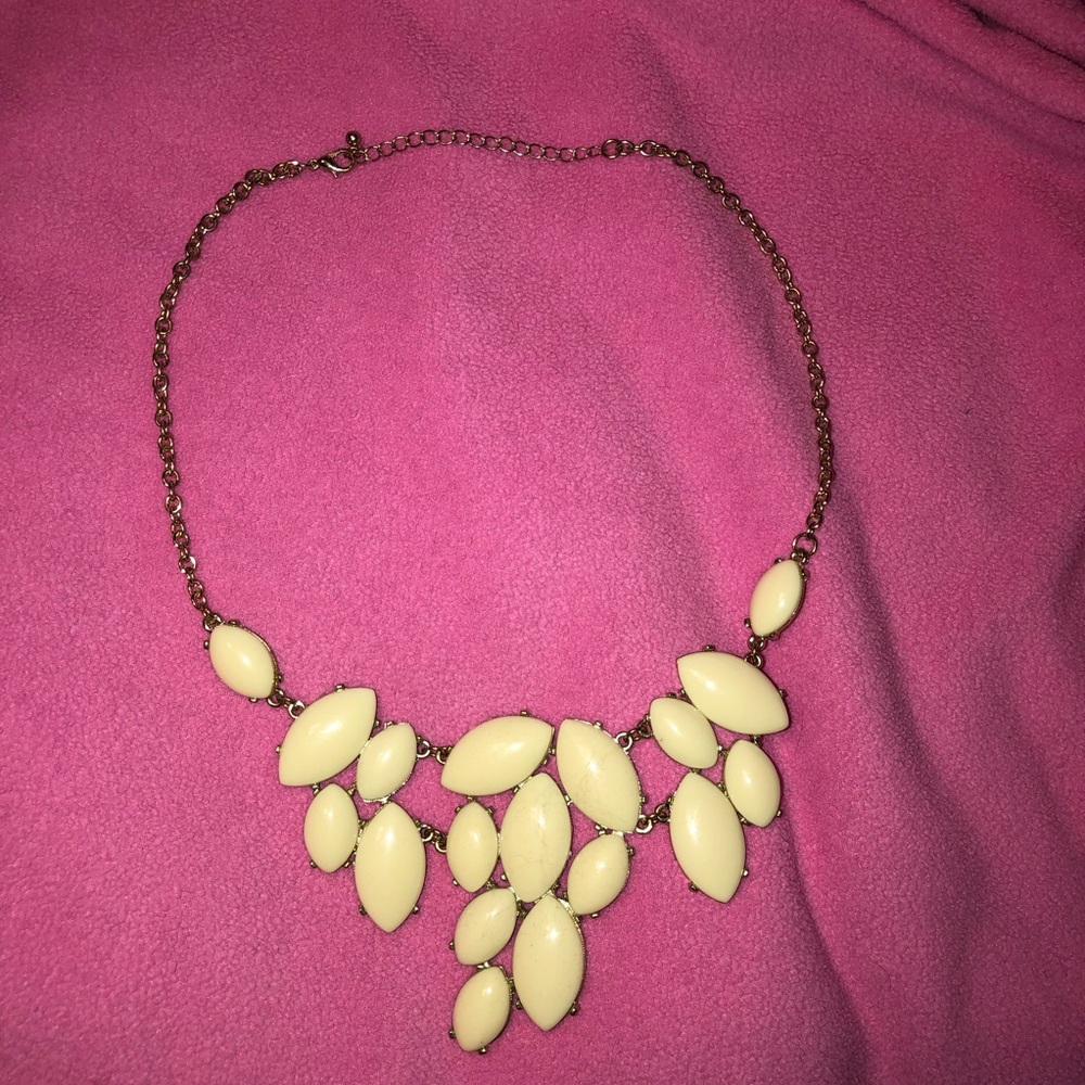 Cram Stone Gold Statement Necklace